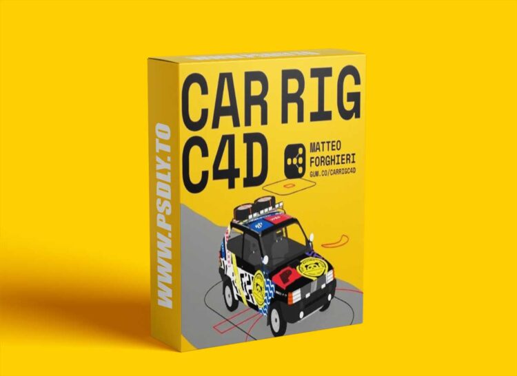 Matteo Forghieri - Car Rig for Cinema 4D V032