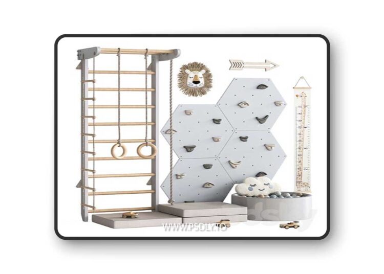 Toys Decor and Furniture for Childrens 14 3D Model