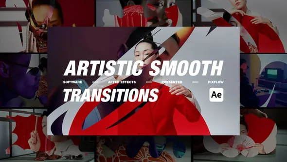 Videohive Artistic Smooth Transitions for After Effects 55878610