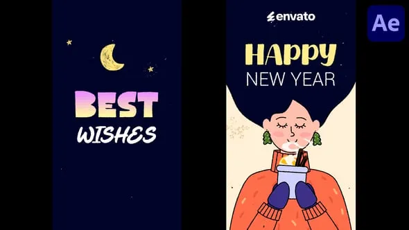 Videohive Christmas Mood Logo Stories for After Effects 55706408