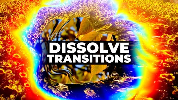 Videohive Color Dissolve Transitions 55977482