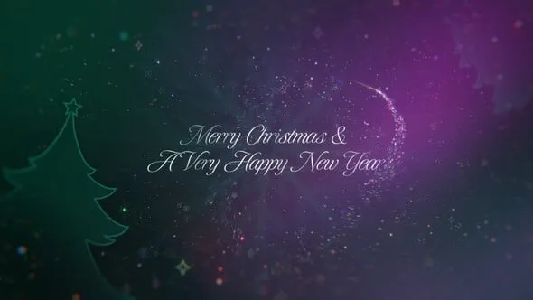 Videohive Elegant Christmas Message 55666202