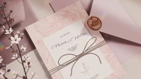 Videohive Elegant Wedding Invitation 55959721