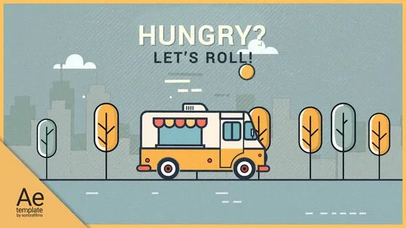 Videohive Food Truck Promo 55654899