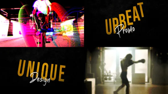 Videohive Upbeat Promo 55919503