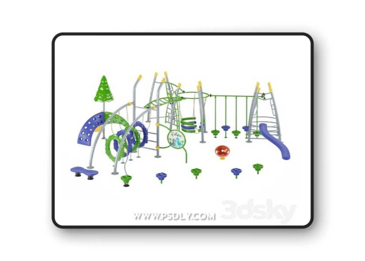 3dsky Pro - Commercial Playground Equipment 01
