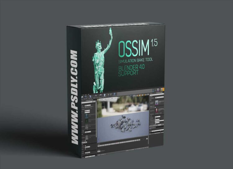 Blender Market - Ossim - Simulation Baking Tool v1.5.0