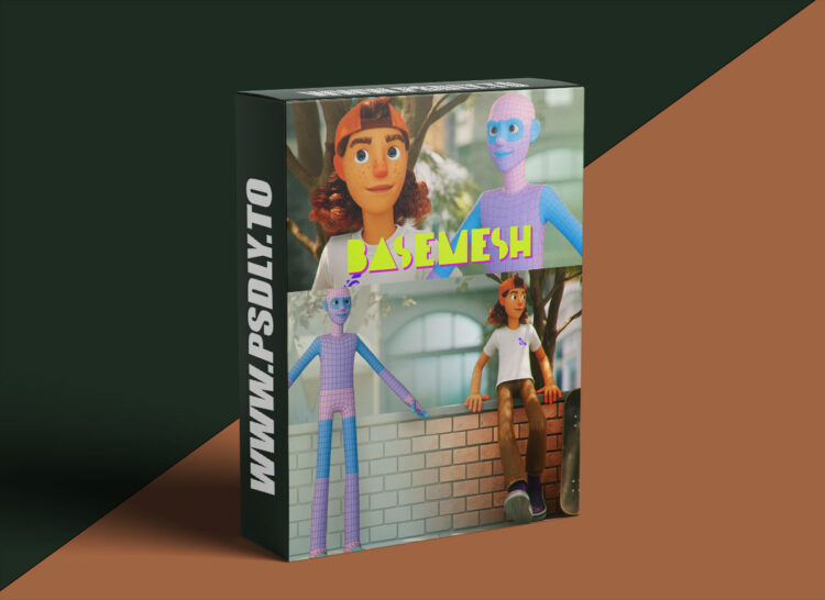 BlenderMarket - Basemesh | Create Stylized Characters Quickly With Blender