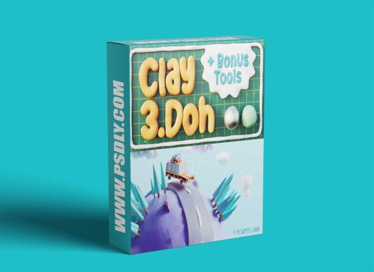 BlenderMarket - Clay Doh (Cycles & Eevee)