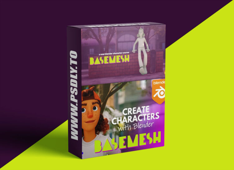 CGCookie – Basemesh | Create Stylized Characters Quickly With Blender