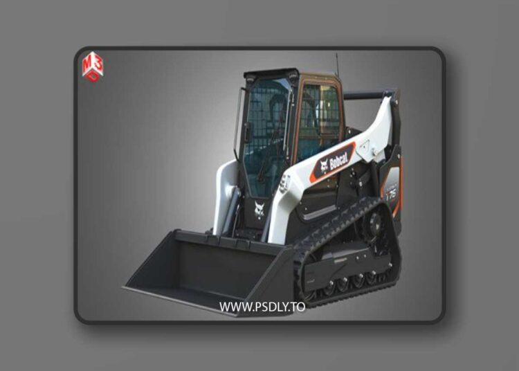 CgTrader - T76 Platinum Compact Track Loader - Bucket 3D model