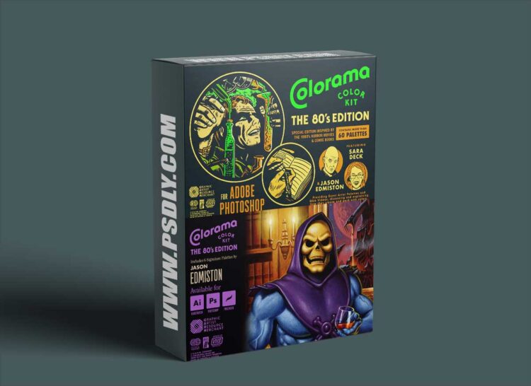 Colorama Color Kit - 80's Edition for Photoshop