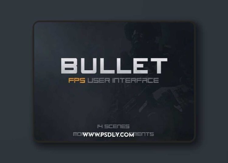 Craftpix - Bullet Game UI 3D Model