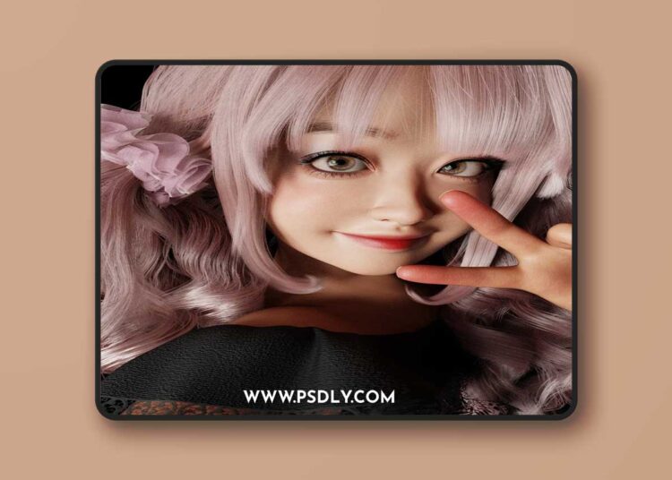 Daz3d 7-ko Flower Bundle for Genesis 9 Feminine