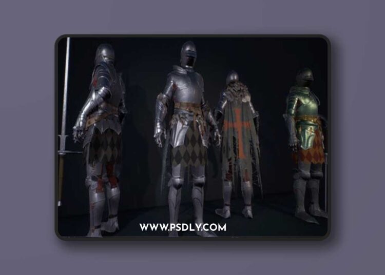 Fab - Gothic Knight 3D Model