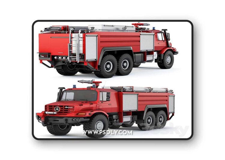 Mercedes-Benz Zetros 2733 firetruck 2022