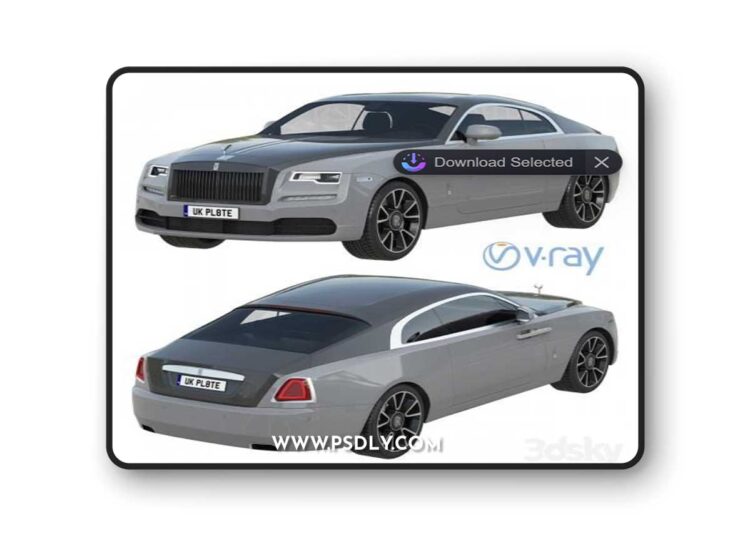 Rolls-Royce Wraith 3D Model