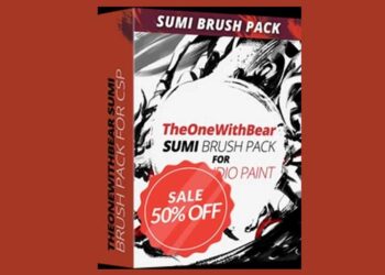 TheOneWithBear SUMI Brush Pack for CLIP STUDIO PAINT