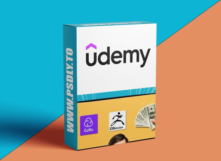 Udemy - How to Earn Passive Income Using ZBrush and Cults 3D
