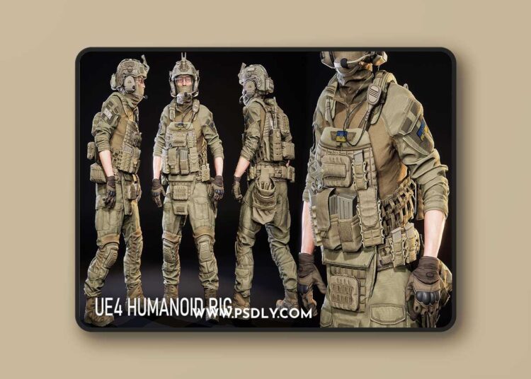 Unreal Engine - MODULAR SOLDIER PACK