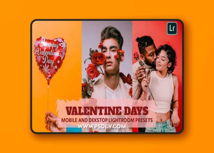 Valentine Days Lightroom Presets Dekstop Mobile HCT8DL9