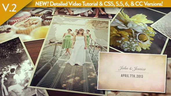 VideoHive - Wedding Photos Slideshow 4565295