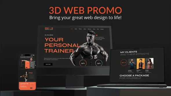 Videohive 3D Web Promo 54451014
