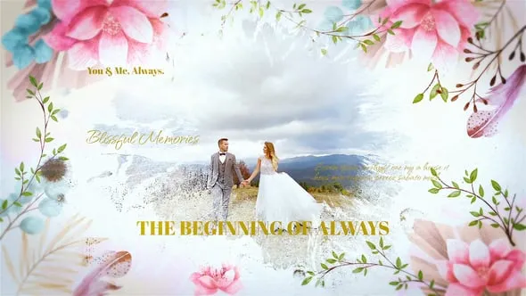 Videohive - Blooming Love - Wedding Slideshow - 56194679