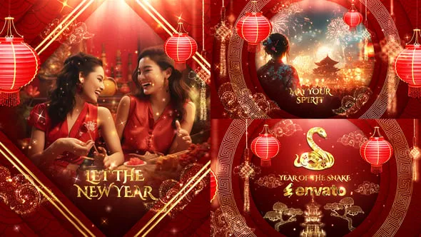 Videohive - Chinese New Year Slideshow - 56368387