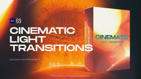 Videohive - Cinematic Light Transitions - 56304444