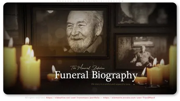 Videohive - Funeral Memories Slideshow - 56304187