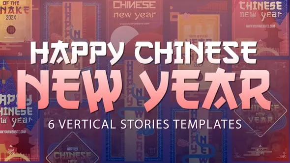 Videohive - Happy Chinese New Year Stories - 56318691