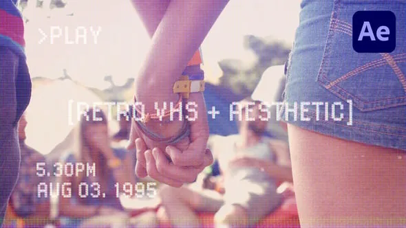 Videohive - Retro VHS Aesthetic Titles - 56475922