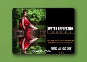 Water Reflection Photoshop Action