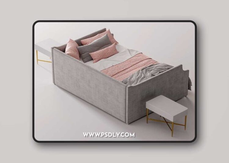 3dsky Pro - ANNIKA DAYBED 3D Model