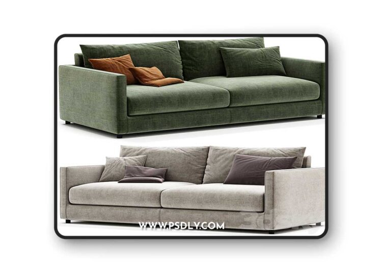3dsky Pro - BEAUMONT By Domkapa Sofa