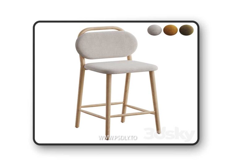 3dsky Pro - Barstool Helda by Kave Home