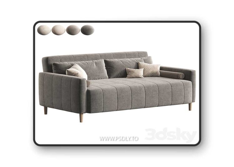 3dsky Pro - Sofa Mare Mini 3D Model