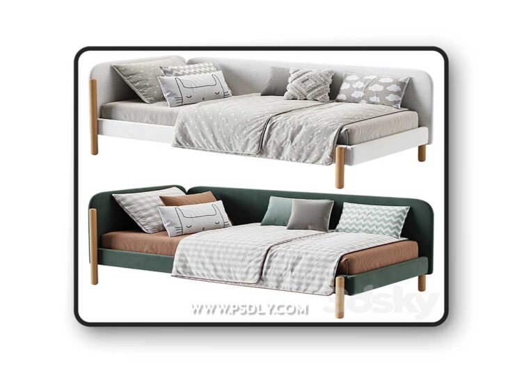 3dsky Pro - Сhildren's bed Casey Divan.ru