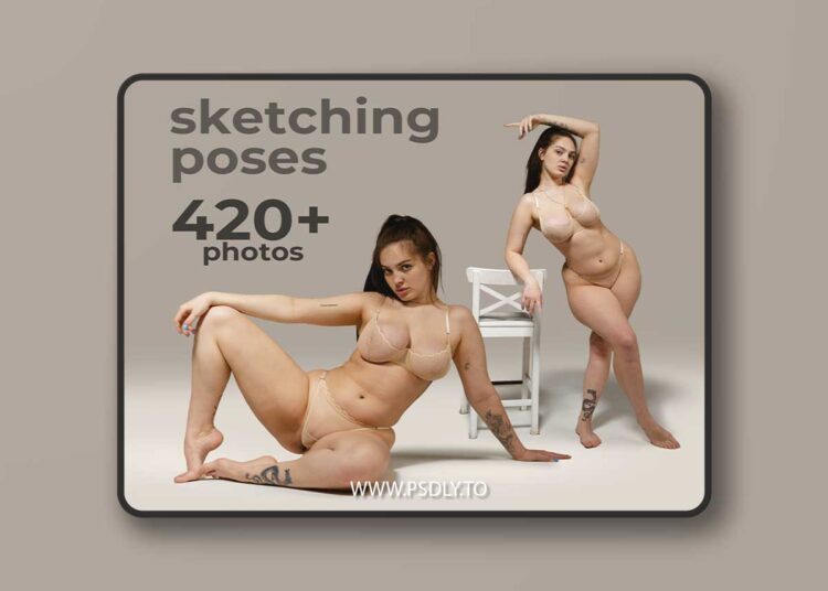 Artstation - Nikita Vitol - 420+ Sketching Female Poses