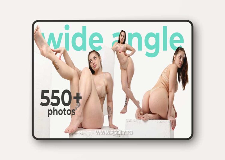 Artstation - Nikita Vitol - 550+ Wide-Angle Female Poses for Sketching and Anatomy Study