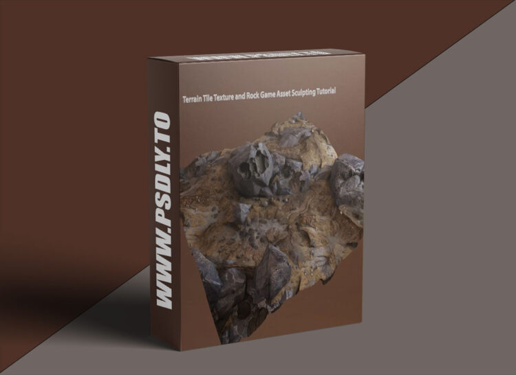 Artstation - Terrain Tile Texture and Rock Game Asset Sculpting Tutorial
