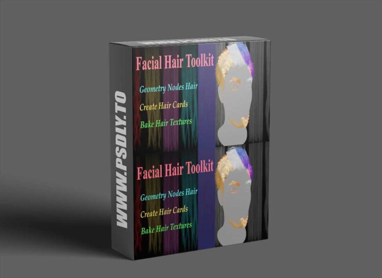 Blender Market - Facial Hair Toolkit for Blender Add-on v2.0.5