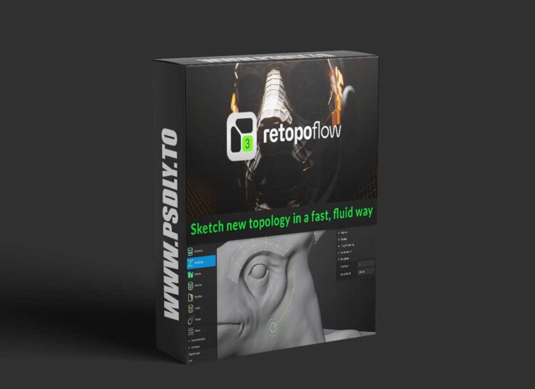 Blender Market - RetopoFlow 3 v3.4.5