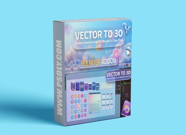 Blender Market - Vector to 3D v1.0.0