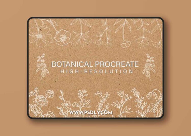 Botanical-Stamps---Procreate-Brushes