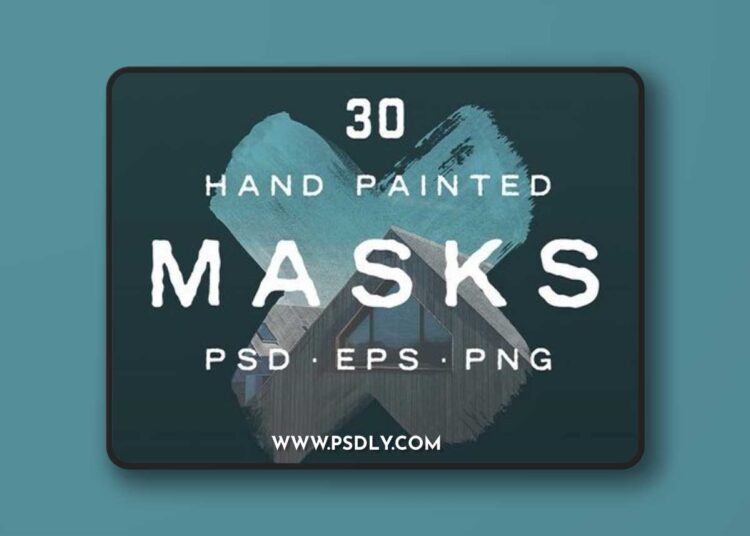 CM - 30 Hand Painted Masks 1354985