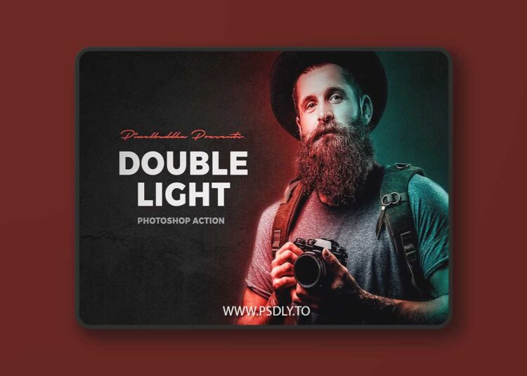 CM - Double Light Photoshop Action 2962465
