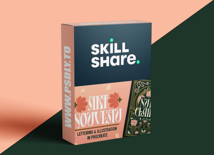 Create an Art Nouveau Poster in Procreate: Lettering & Illustration
