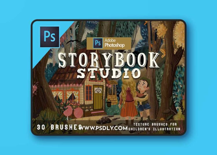 CreativeMarket - Storybook studio Photoshop - 5003937